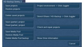 HD-Backup 'Sentry' 2 Update für Casablanca-3/DVC