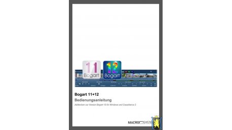 Bogart 12+11 Handbuch für Casablanca-3/DVC und Windows