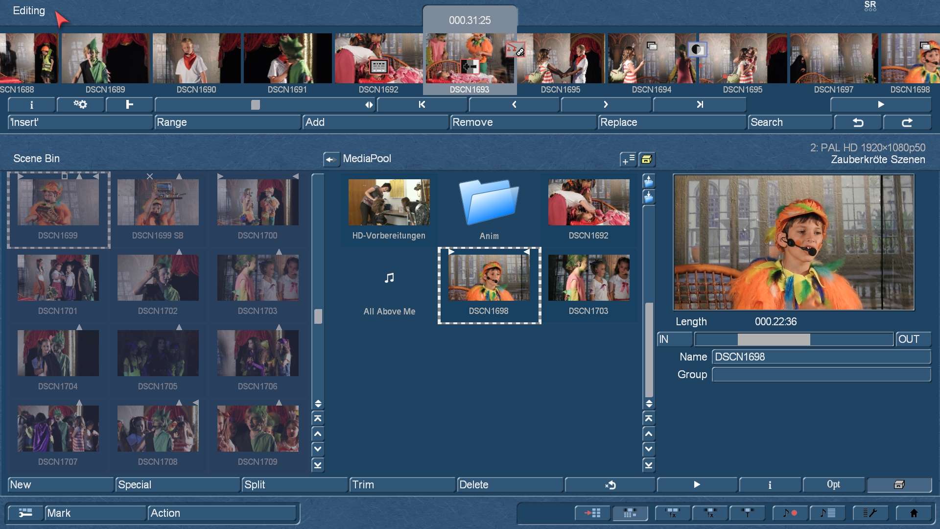 Edit Menu